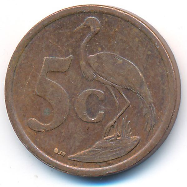 ЮАР, 5 центов (2006 г.)