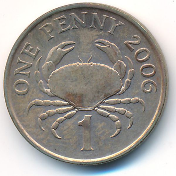 Гернси, 1 пенни (2006 г.)