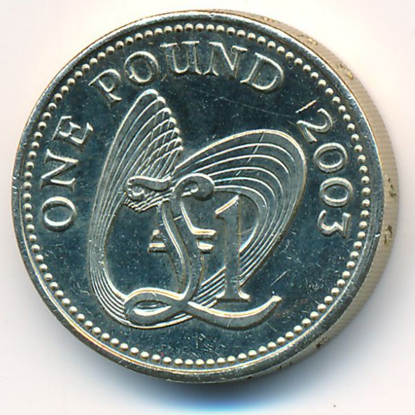 Гернси, 1 фунт (2003 г.)