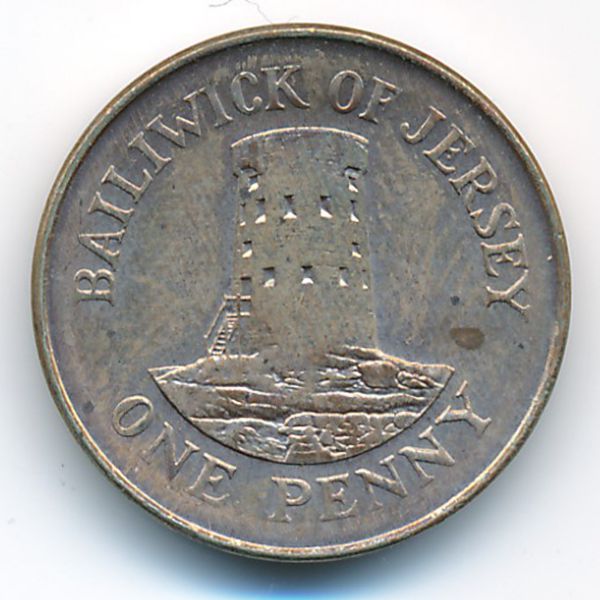 Джерси, 1 пенни (2008 г.)