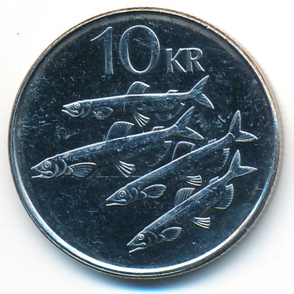 Исландия, 10 крон (2004 г.)