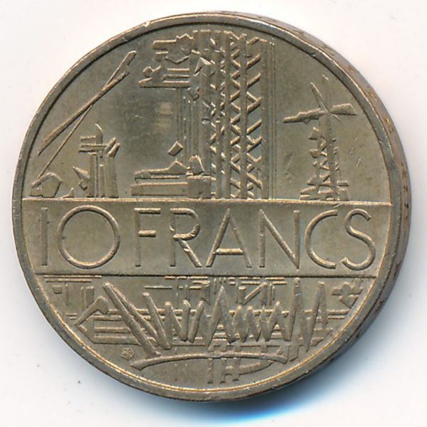Франция, 10 франков (1979 г.)
