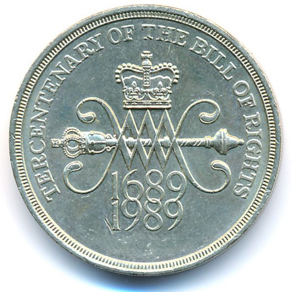 Великобритания, 2 фунта (1989 г.)