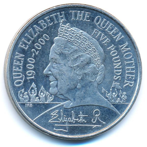 Великобритания, 5 фунтов (2000 г.)