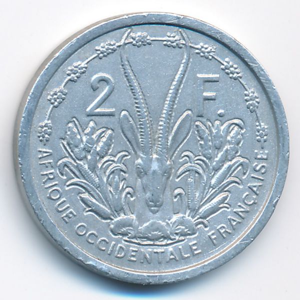 Французская Западная Африка, 2 франка (1948 г.)