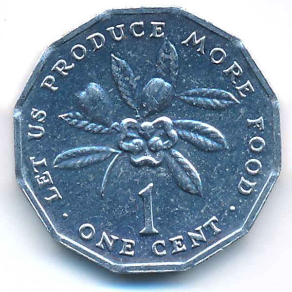 Ямайка, 1 цент (1991 г.)