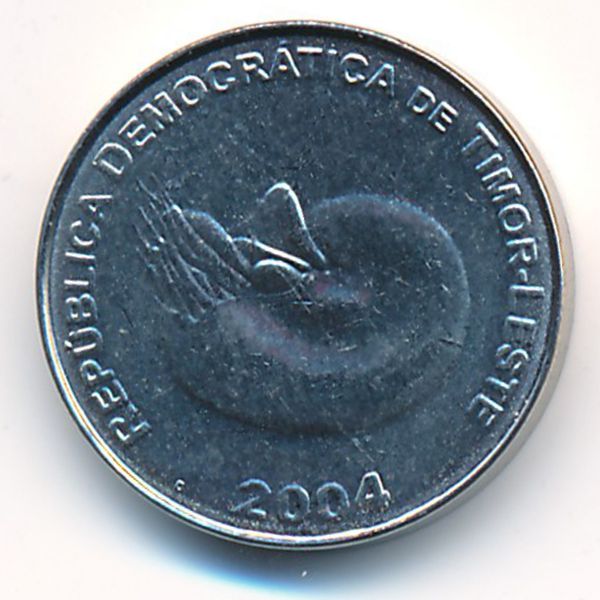 Восточный Тимор, 1 сентаво (2004 г.)