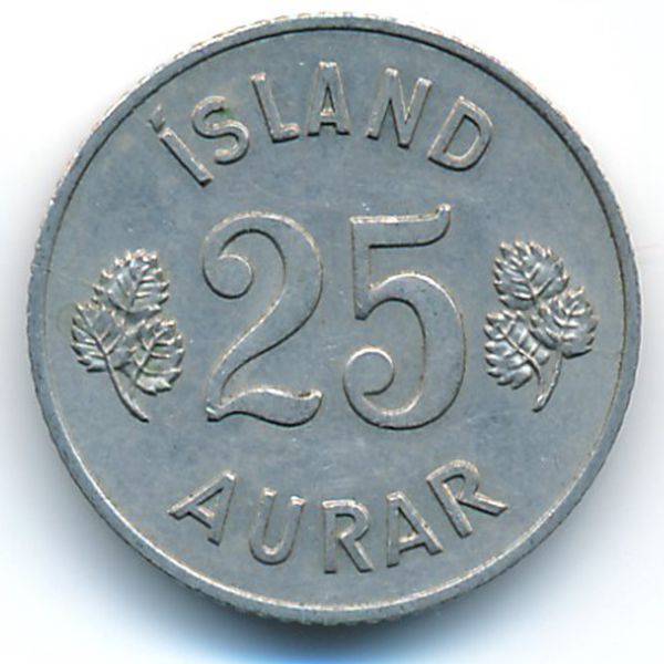 Исландия, 25 эйре (1946 г.)