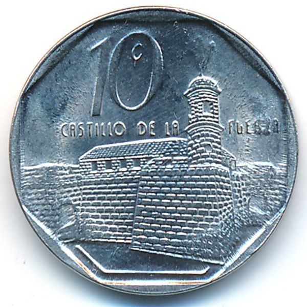 Куба, 10 сентаво (2009 г.)
