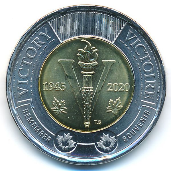 Канада, 2 доллара (2020 г.)