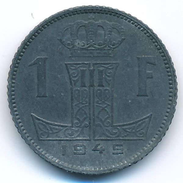 Бельгия, 1 франк (1945 г.)