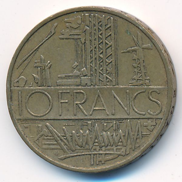 Франция, 10 франков (1978 г.)