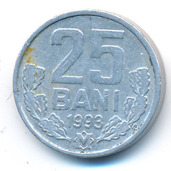 Молдавия, 25 бани (1993 г.)