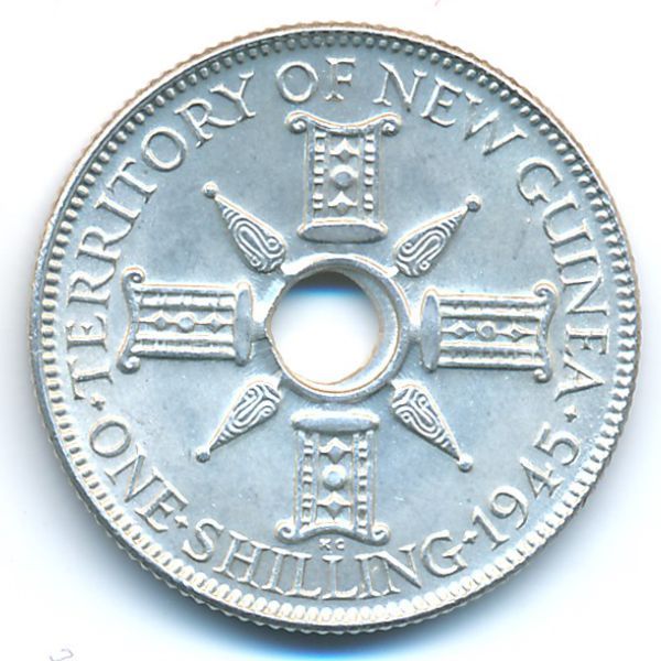 Новая Гвинея, 1 шиллинг (1945 г.)