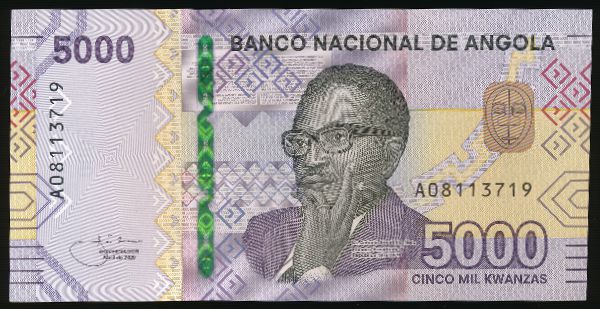 Ангола, 5000 кванза (2020 г.)