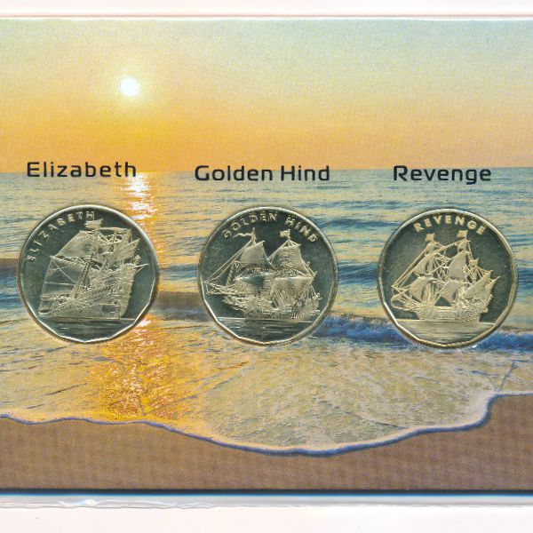 Остров Тернате., Набор монет (2021 г.)