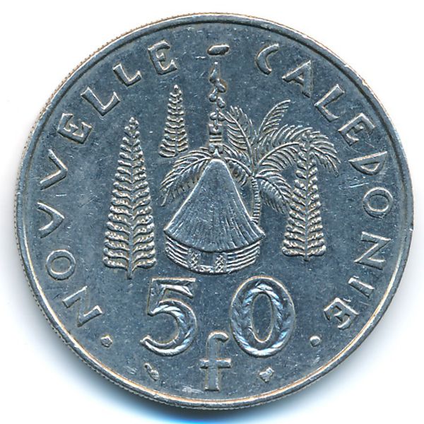 Новая Каледония, 50 франков (1997 г.)