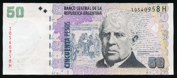 Аргентина, 50 песо
