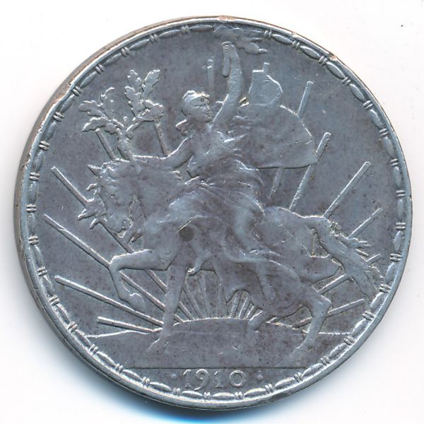 Мексика, 1 песо (1910 г.)