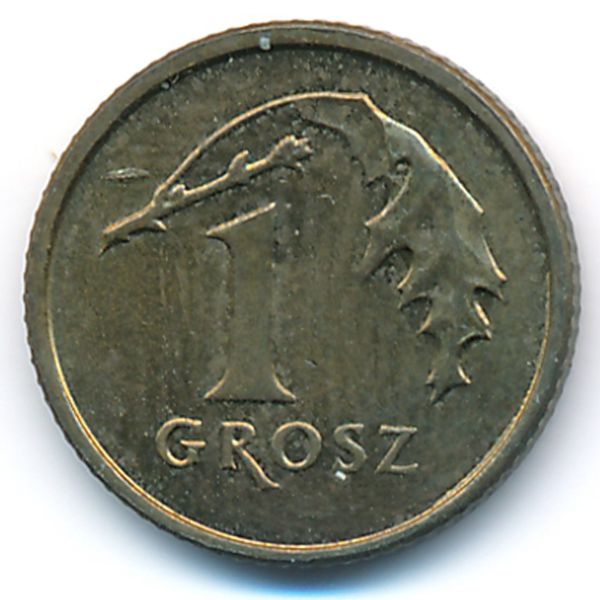 Польша, 1 грош (2005 г.)