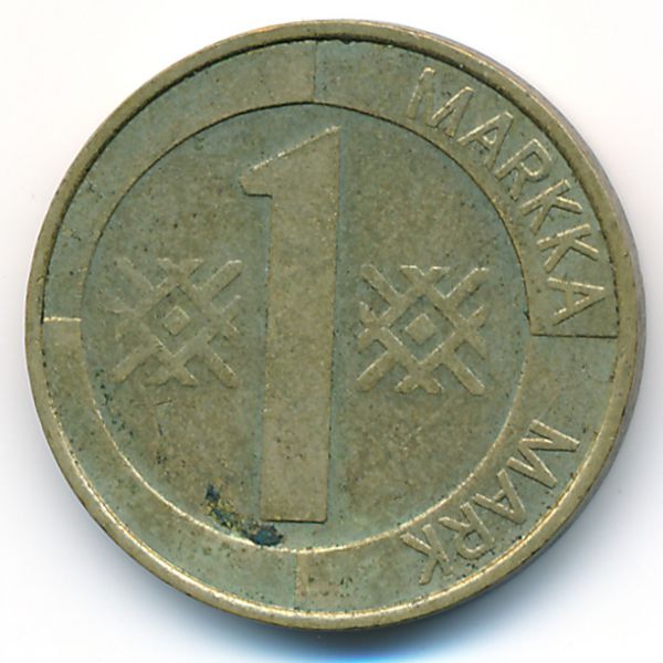 Финляндия, 1 марка (1993 г.)