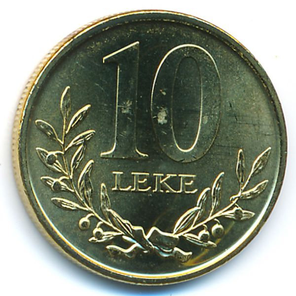 Албания, 10 лек (2013 г.)