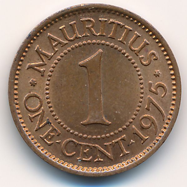 Маврикий, 1 цент (1975 г.)