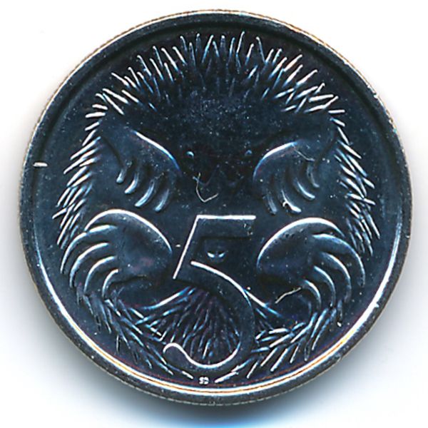 Австралия, 5 центов (2015 г.)