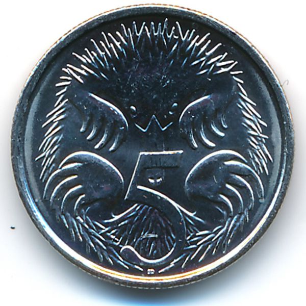 Австралия, 5 центов (2016 г.)
