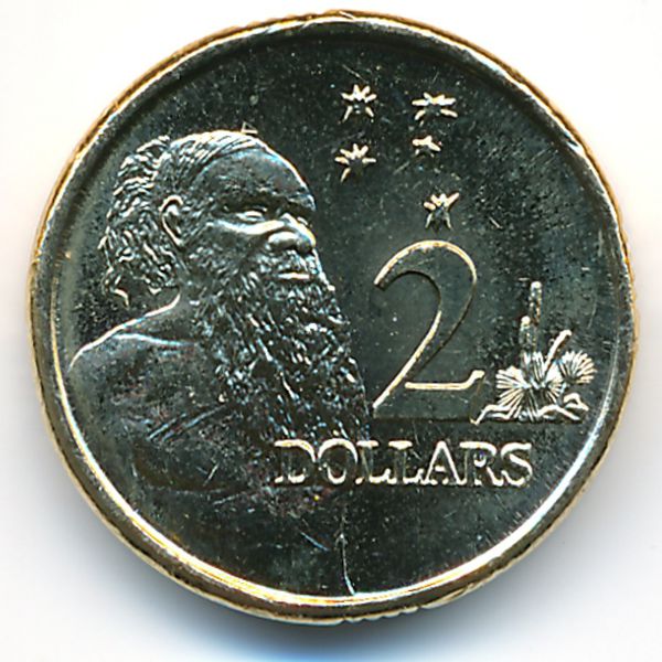 Австралия, 2 доллара (2021 г.)