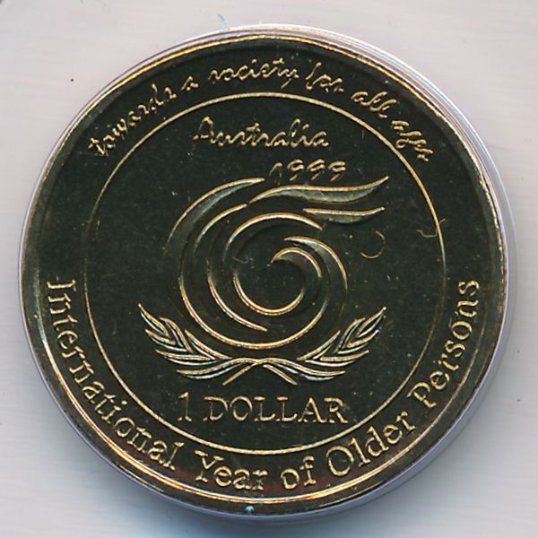 Австралия, 1 доллар (1999 г.)