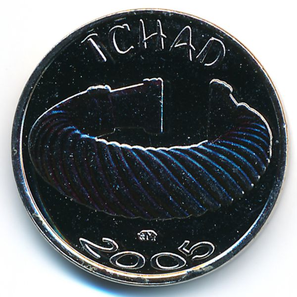 Чад., 1500 франков КФА (2005 г.)