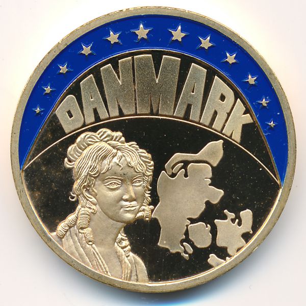 Дания., 1 экю (1997 г.)