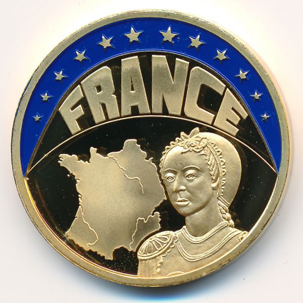 Франция., 1 экю (1997 г.)