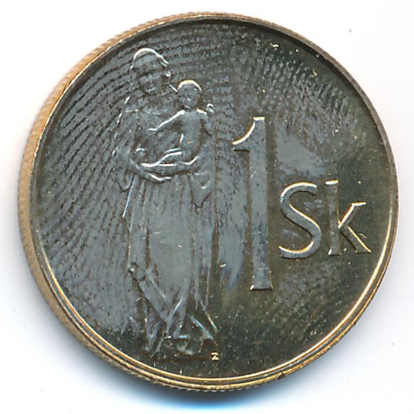 Словакия, 1 крона (1994 г.)