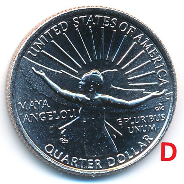 США, 1/4 доллара (2022 г.)