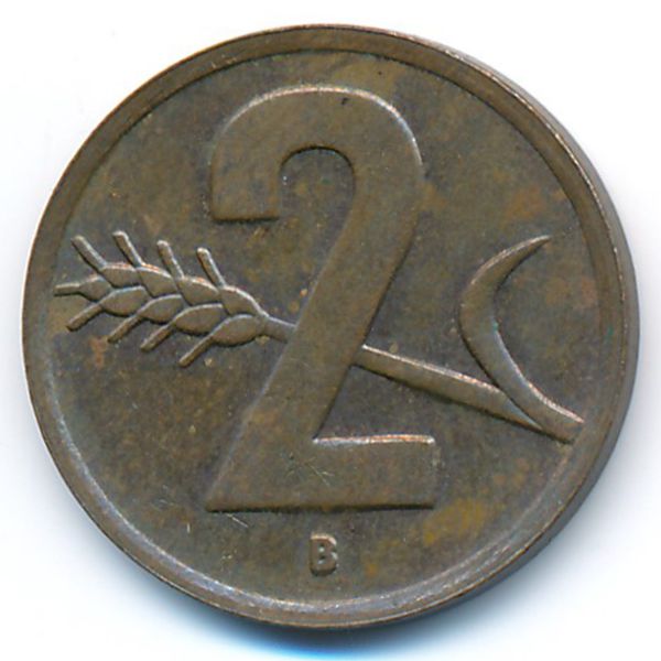 Швейцария, 2 раппена (1951 г.)