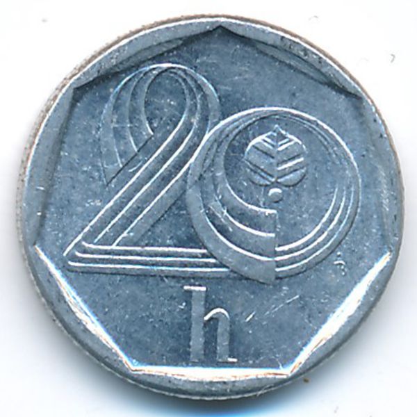 Чехия, 20 гелеров (1994 г.)