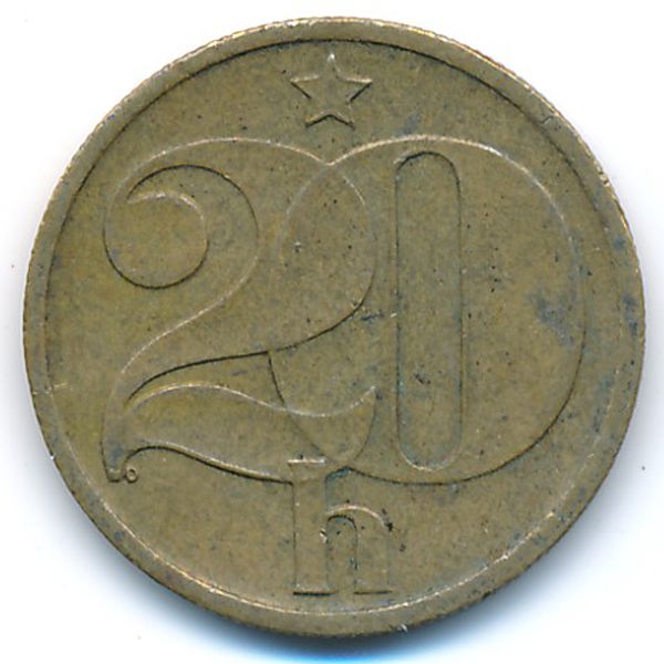 Чехословакия, 20 гелеров (1978 г.)