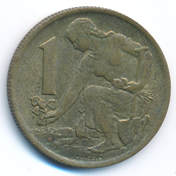 Чехословакия, 1 крона (1963 г.)