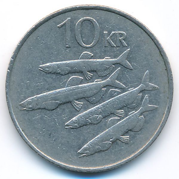 Исландия, 10 крон (1984 г.)