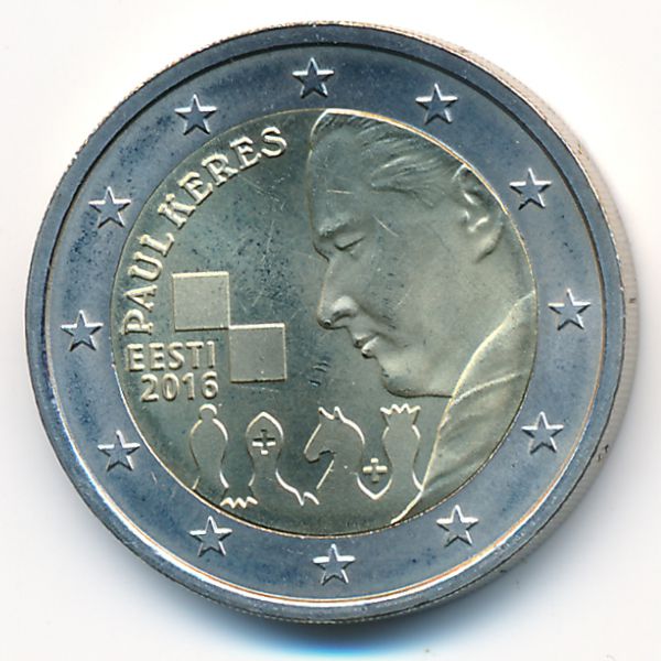 Эстония, 2 евро (2016 г.)