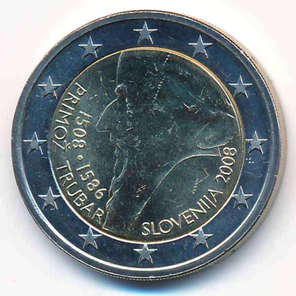 Словения, 2 евро (2008 г.)