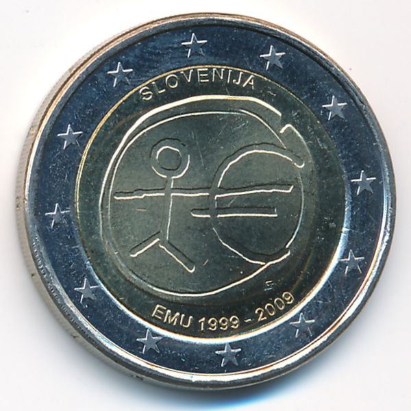 Словения, 2 евро (2009 г.)