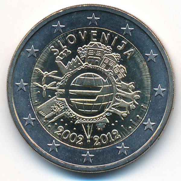 Словения, 2 евро (2012 г.)
