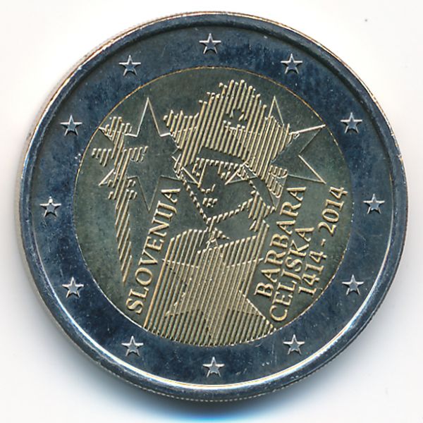 Словения, 2 евро (2014 г.)