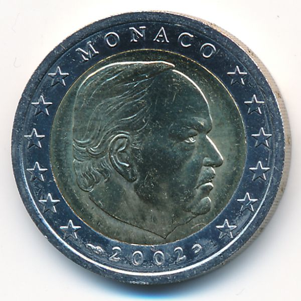 Монако, 2 евро (2002 г.)