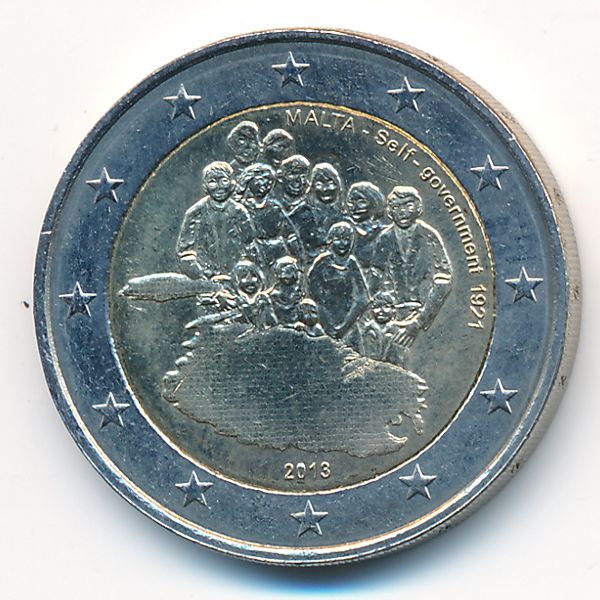Мальта, 2 евро (2013 г.)