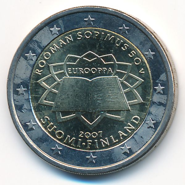 Финляндия, 2 евро (2007 г.)