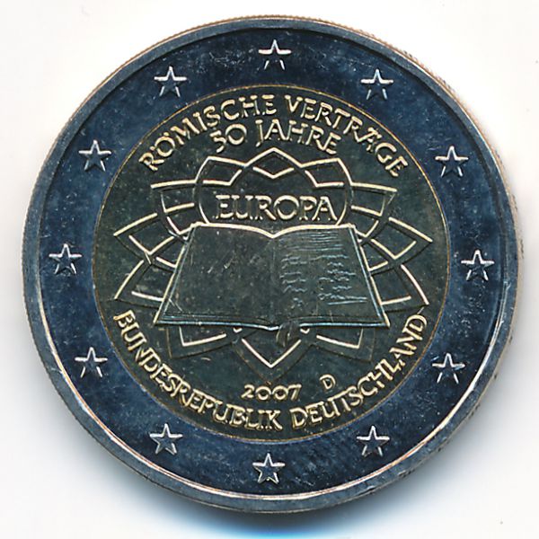 Германия, 2 евро (2007 г.)